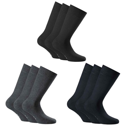 Rohner Basic Unisex Socken, Multipack - Cotton II, Kurzsocken, Basic, einfarb...