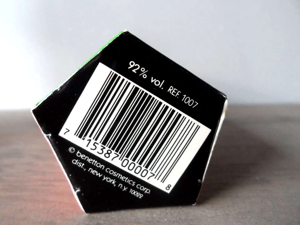 Vintage Colors de Benetton para mujer EDC Splash 1,7 oz/50 ml nuevo en caja Foto 3 de 4