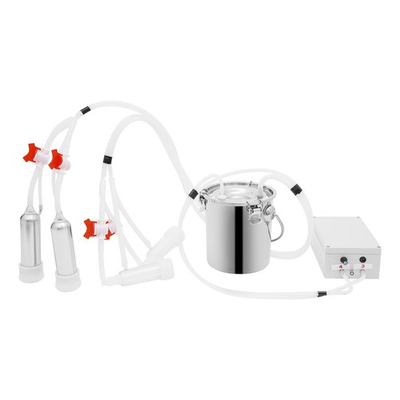 #ad Electric Cow Milking Machine 10L Pulsation Vacuum Pump Milker Portable $136.99