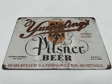 12x8 Rectangle Yuengling Beer Sign Metal Tin Face Same Day Shipping