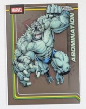 2026 Topps Chrome Marvel Comics #1 Abomination Base