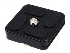 PU-40 40mm Universal Quick Release QR Plate with D-Ring Screw for Mini Tripod...