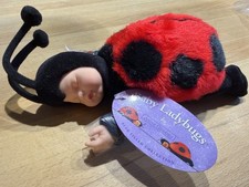Anne Geddes Baby Puppe Ladybug, Bean Filled S...