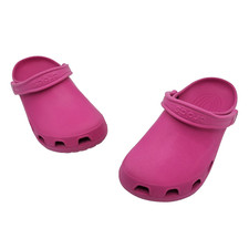 Crocs Classic Unisex Mens 8 womens 10 Pink Slip-On Casual Clogs Sandals Shoes