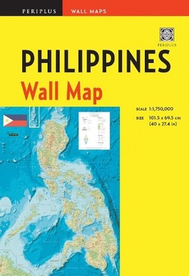 Periplus Editors Philippines Wall Map Second Edition (Map)