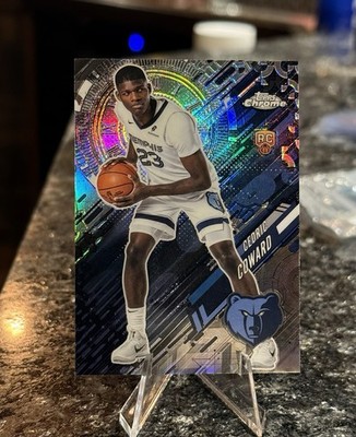 2025-26 Topps Chrome CEDRIC COWARD RC Go Time REFRACTOR Grizzlies