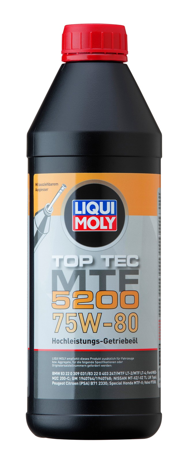 2x ✅Fits LIQUI MOLY 20845 75W-80 1L TOP TEC MFT 5200   ⭐UK Seller⭐