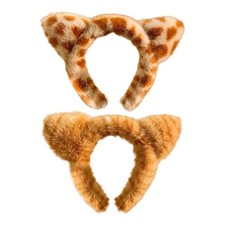 Novelty Animal Ear Headbands Party Costume Hair Hoop Children Plush Hairband