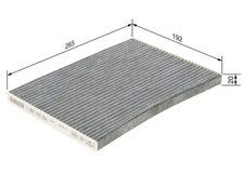Filtre d'habitacle Nissan QASHQAI