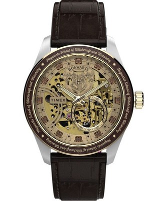 Timex Harry Potter X Timex Waterbury Braun Herren Armbanduhr TW2Y75500