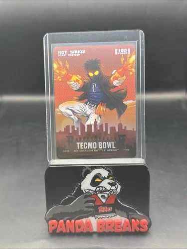 2026 Bo Jackson Battle Arena Tecmo Hot Sauce Skyline Fire Power100 Sauce Gardner