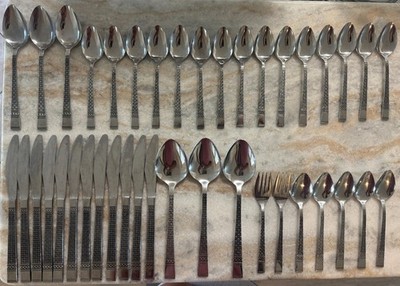 IMI82 Stainless by Imperial Intl Glossy, Black Acct, Weave MCM 40pc set