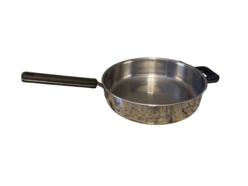 Padella in acciaio inox 11" 18/10 fonte pentole made in Korea per Fortunaff