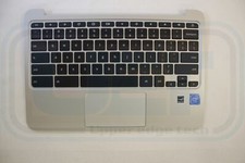 HP Chromebook 11 G4 Laptop Palmrest 788699-001 Silver Grade A Tested Warranty