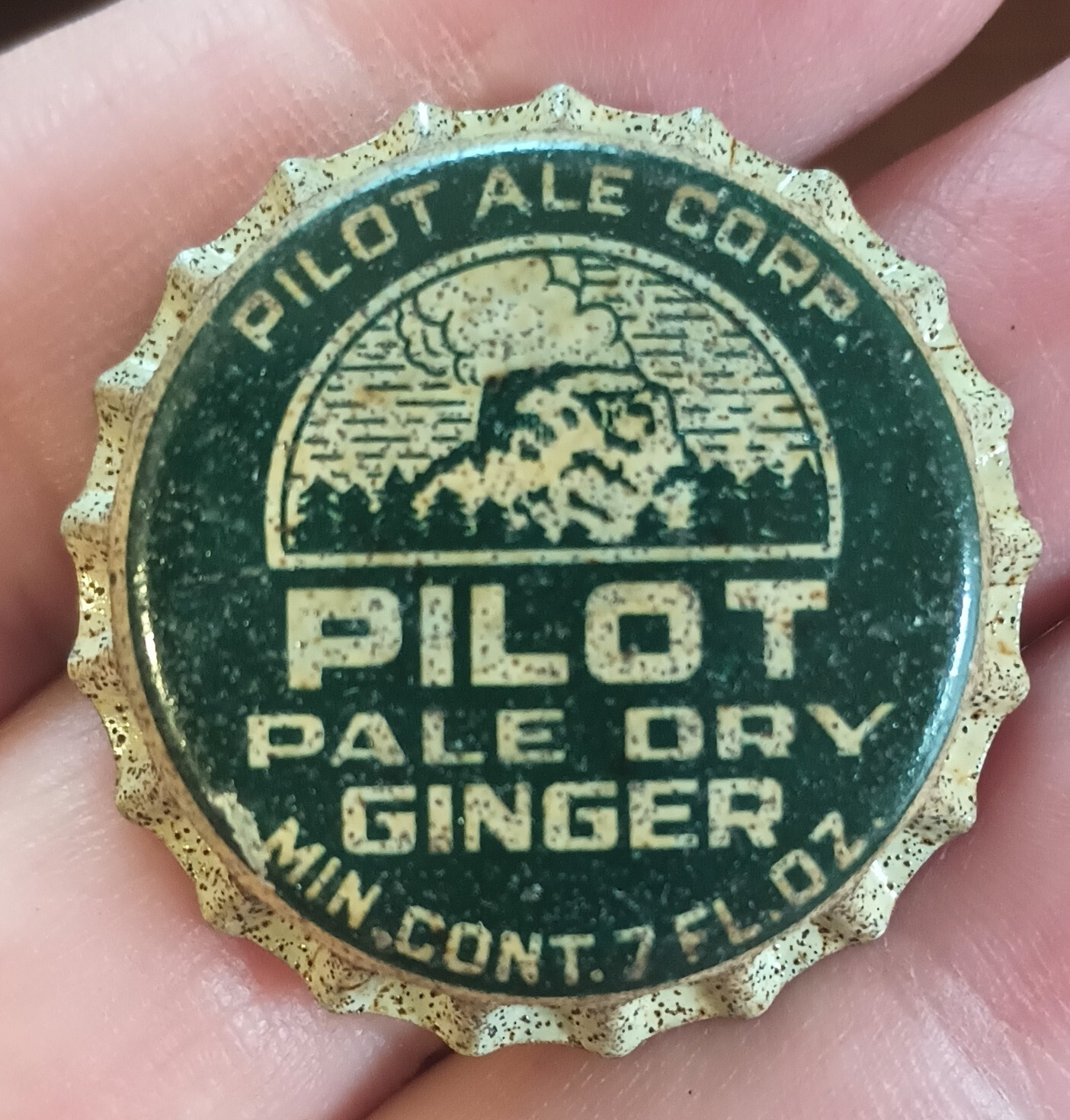 PILOT GINGER ALE soda Bottle Cap Cork eBay