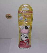 Brush Buddies Poppin Toothbrush Milky Wayne Cow Pop Up Kids Soft Toothbrush New