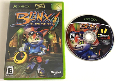 Jeu XBOX Blinx The Time Sweeper complet en boîte version PAL (n°7660S
