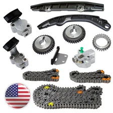 Engine Timing Chain Kit Fit Infiniti Nissan 370Z QX70 G37 M37 Q60 V36 VQ37VHR