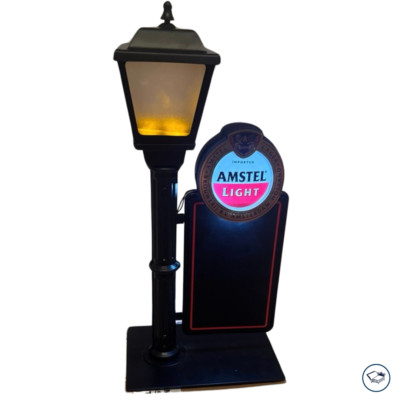 Amstel Light Bar Lamp, Brand New, 17x8, in original box, home bar decor