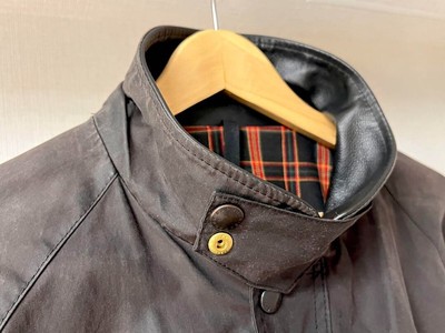 L美品】2000s BARBOUR wax cotton blouson