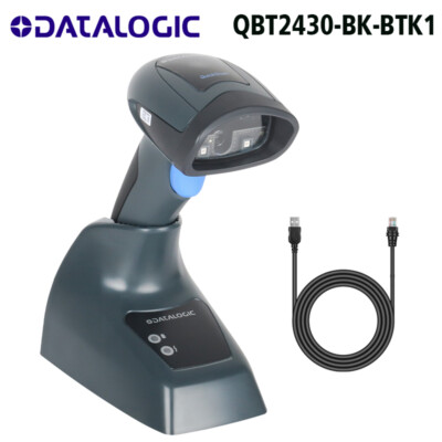 Datalogic QBT2430-BK-BTK1 USB 2D Imager Bluetooth Barcode Scanner Reader Kit