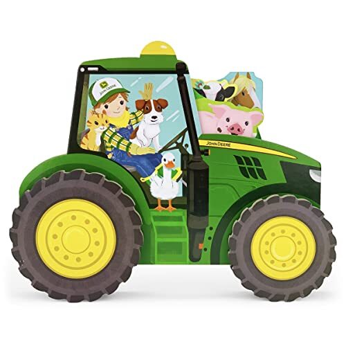 John Deere Tractor Tales 3-Book Wheeled Board Book Gift Set LP75835