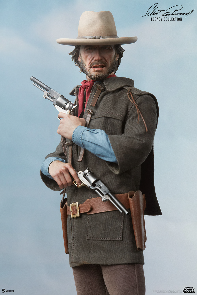 1/6 Scale The Outlaw Josey Wales Clint Eastwood Figure Sideshow