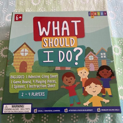 What Should I Do? Social Emotional Learning Board Game Ages 6+  (New)