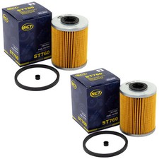 Kraftstofffilter 2 X SCT ST760 für Saab Opel Astra Corsa Frontera Omega Vectra