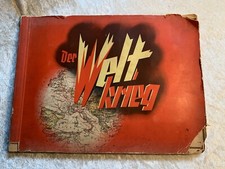 Der Weltkrieg 1914 -1918, Sammelband, Zigarettenbilderdienst Dresden