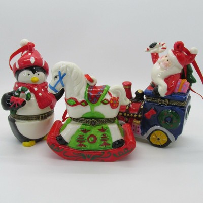 penguin rocking horse