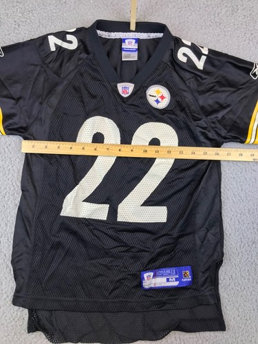Pittsburgh Steelers Staley #22 Jersey Youth Medium 10-12 Black NFL Reebok - Picture 2 of 21