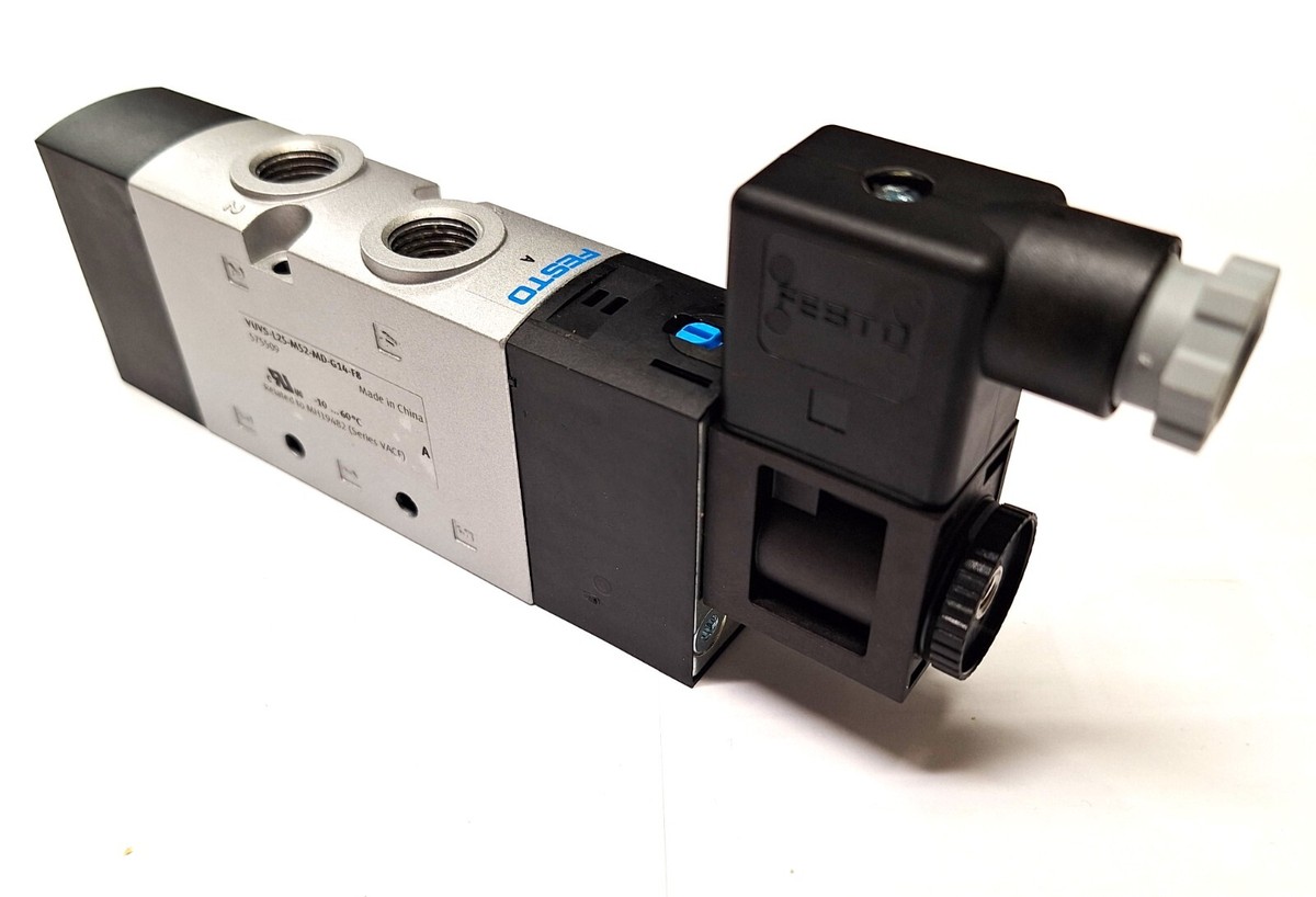Festo VUVS-L25-M52-MD-G14-F8 Solenoid Valve 5/2way G1/4 24VDC | eBay
