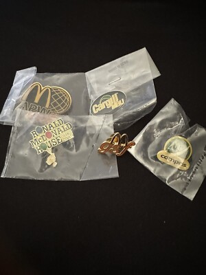 Lot 5 Vintage McDonald's Employee/partner POS- Financing /Misc Bundle #1