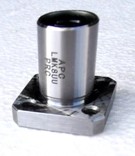 Premium LMK10UU Square Flange Linear Motion 10mm ID Ball Linear Bushing Bearing