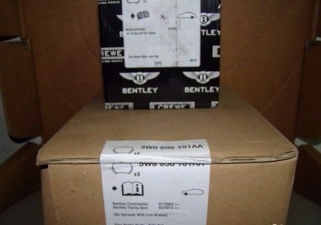 🚚Bentley Continental Gt & Flying Spur Front & Rear Brake Pads - Genuine