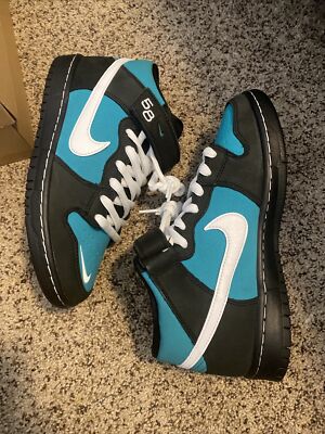 Size 7 - Nike Dunk Sb Mid Black for sale online | eBay