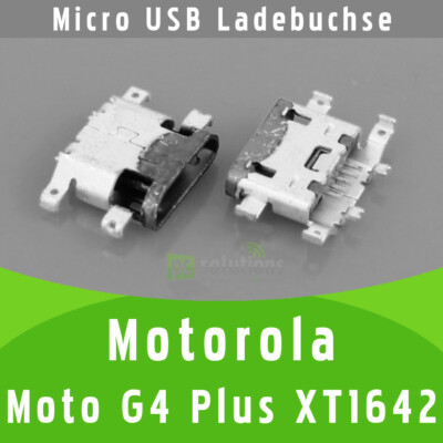   Motorola Moto G4 Plus XT1642 Micro USB DC Buchse Ladebuchse Strombuchse Port