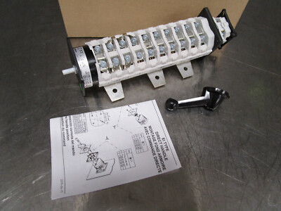 New ELECTRO SWITCH ROTARY SWITCH EI TYPE DIRECT HANDLE KW40-924C1-1