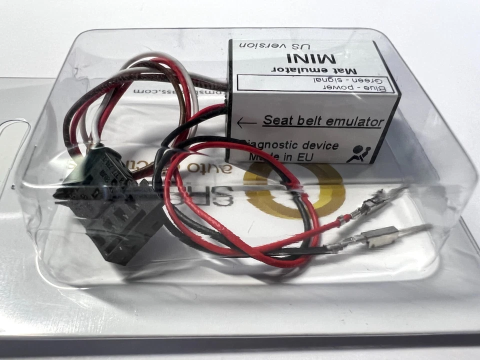 Diagnóstico sensor emulador alfombrilla ocupación asiento mini cooper 2011-2015 ee. uu. Foto 2 de 3