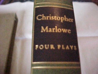 CHRISTOPHER MARLOWE, FOUR PLAYS, LITERATURE AND FICTION, HERITAGE PRESS (1966)