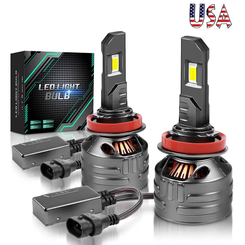 150W H11 LED Headlight Bulbs White Low Beam Conversion Kit Super Bright 50000LM