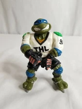 Vintage Slap Shot Leonardo Ninja Turtles Collectible TMNT Figure Hockey 1991