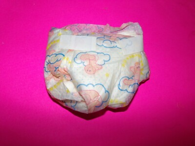 CABBAGE PATCH KIDS Original cBABY Logo Windeln von einer Puppe BABYSTYLE Mass Prod