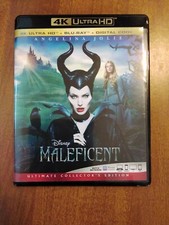 Maleficent 4K Ultra HD  Blu-ray Used No Slipcover No Digital
