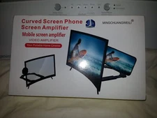 12 inch Curved screen Magnifier mobile phone screen amplifier surface amplifier