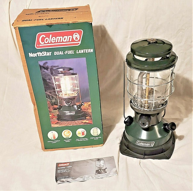 Coleman Lantern Northstar Dual Fuel Light Lamp Camping 3000000944 for