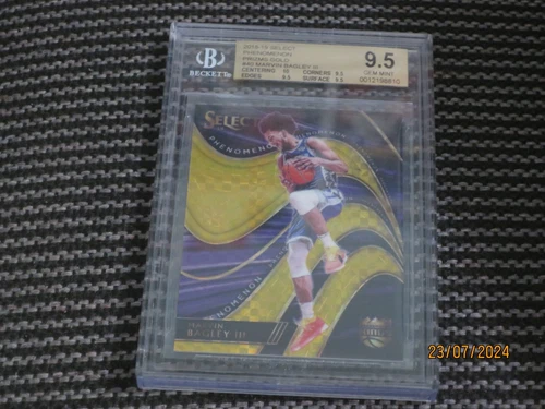 2018-19 PANINI SELECT MARVIN BAGLEY PHENOMENON GOLD PRIZMS BGS 9.5 1/10 EBAY 1/1
