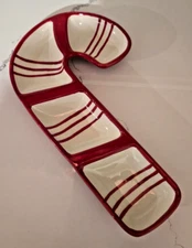 Sonoma Peppermint Lane by St Nicholas Sq Candy Cane Dish