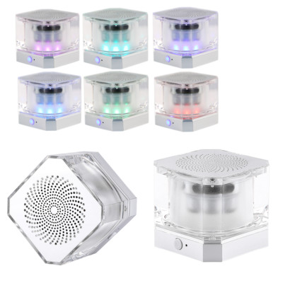 Mini Bluetooth Speaker Wireless Outdoor Stereo Crystal Bluetooth Speaker USB